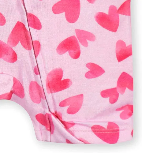 Vista 4 de Gerber Mameluco de manga corta suave para bebé con viscosa fabricado con eucalipto