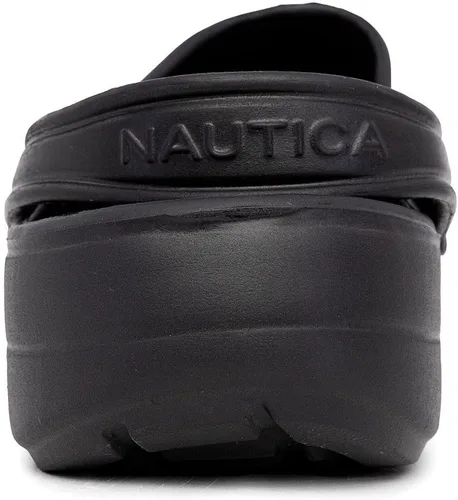 Vista 4 de Nautica - Zuecos para hombre - Sandalia deportiva - Con cierre ajustable en la espalda - (Zapatos para aguaPantuflas de pelo suave) River Edge