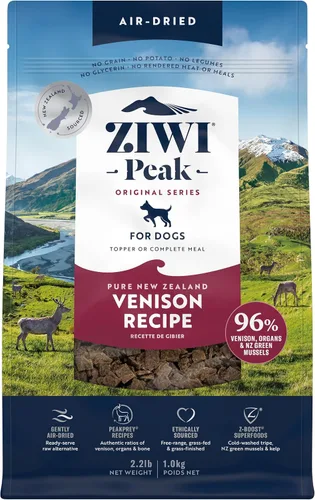 Vista 12 de ZIWI Peak - Alimento para perros secado al aire, carne de res, totalmente natural, alta proteína, sin granos, ingredientes limitados