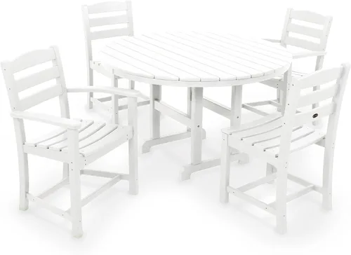 Vista 11 de POLYWOOD® La Casa Café - Juego de comedor, gris pizarra Pizarra gris