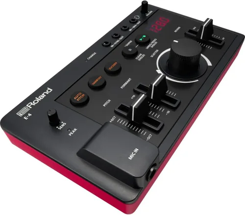 Vista 7 de Roland AIRA Compact E-4 VOICE TWEAKER Herramienta de interpretación vocal con potentes efectos de transformador de voz Vocoder Looper Armonía