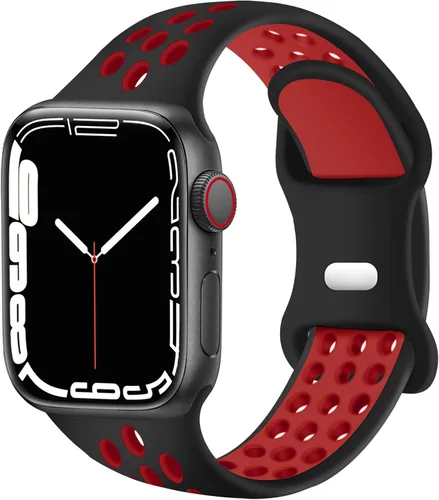 Vista 11 de Correas deportivas compatibles con correas de Apple Watch de 1.496 in 1.575 in 1.614 in 1.654 in 1.732 in 1.772 in 1.811 in 1.929 in, correa