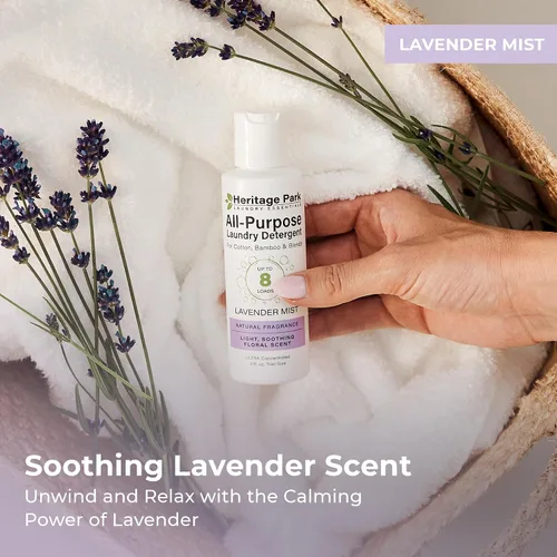Vista 4 de Heritage Park - Detergente para ropa de lujo Detergente para ropa natural y enzimático probado por dermatólogos, a base de plantas, respetuoso