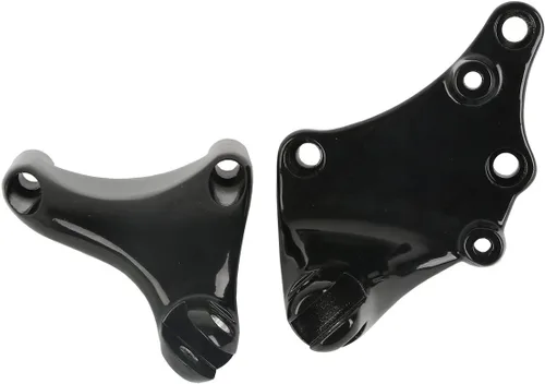 Vista 4 de TCT-MOTORPARTS Soportes de montaje para estribera de pasajero para Harley Sportster Iron 883 XL883N Forty Eight XL1200X 2014-2022; Superlow XL883L