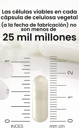 Vista 3 de Genesis Bifidobacterium Complex BB Probiotic 14 Cápsulas de 240 Mg Paquete de Viaje