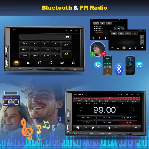 Vista 6 de 2+32G Car Radio for Ford F150 1997-2004 w/Wireless CarPlay and Android Auto