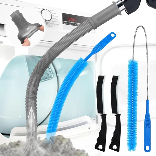Vista 8 de Sealegend Kit de limpiador de ventilación para secadora, accesorio para Azul
