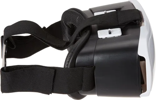 Vista 3 de ONN Auriculares blancos de Smartphone de la realidad virtual VR para Apple o Android