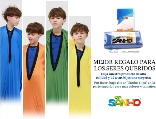 Vista 6 de Producto sensorial de movimiento de Sanho Yopo en tamaño mediano para 6 a 9 años. Medida 47 x 27 in en color azul