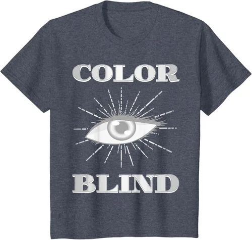 Vista 14 de Color Blind Camiseta Test Funny Glasses Visions