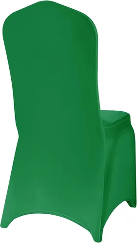 Vista 77 de Funda de elastano para silla, 12 unidades, fundas para silla, fundas para sillas de sala de estar, funda extraíble lavable y elástica para silla