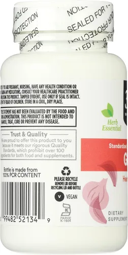 Vista 3 de 365 by Whole Foods Market, Suplemento dietético de ajo, cápsulas veganas, apoya la salud del corazón, 60
