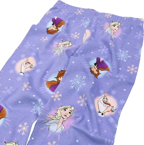 Vista 7 de Disney Conjunto de pijama de algodón ajustada de 6 piezas para niñas Frozen Princesas Minnie Mouse