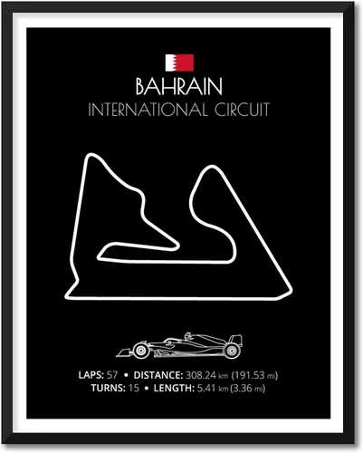 Vista 32 de Custom Car Posters Póster hecho a mano compatible con Autodromo Enzo e Dino Ferrari (Imola, Italia), póster de pista de carreras diseñado