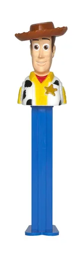 Vista 2 de Pez Toy Story - Juego de dispensadores de caramelos Woody and Buzz Lightyear con 2 recambios de dulces Pez Candy Toy Story Recuerdos de fiesta