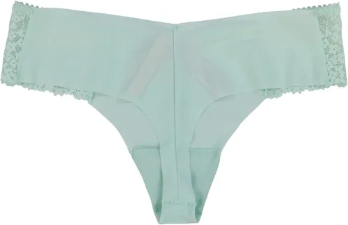 Vista 2 de Victoria's Secret Bragas invisibles de encaje con detalle de cadera
