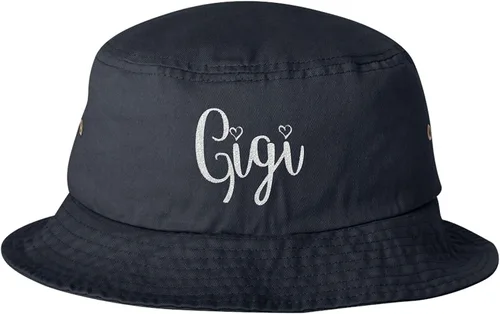 Vista 42 de Go All Out Gigi Idea de regalo para abuela, tía, coleta, visera bordada, sombrero para papá