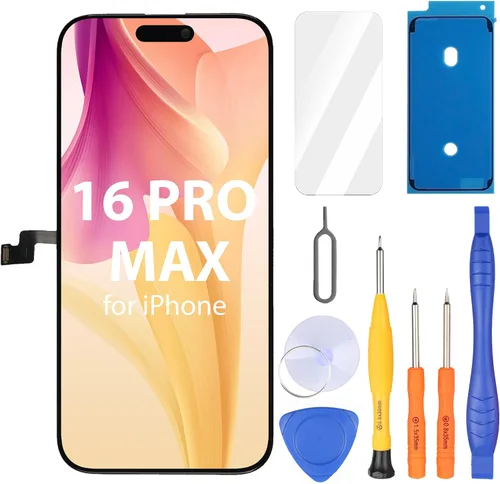 Vista 15 de Ayake Reemplazo de pantalla para iPhone 13 Mini, pantalla LCD FHD de 5.4 pulgadas y pantalla digitalizadora táctil, True Tone programable, Face ID