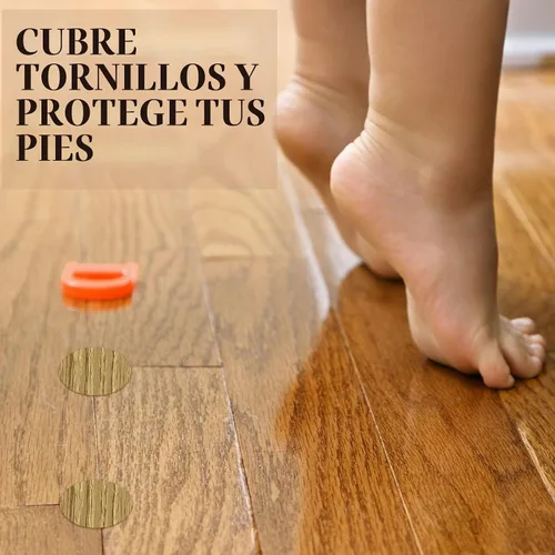 Vista 6 de Tenare 648 piezas calcomanías adhesivas para cubrir agujeros de tornillos, calcomanías de veta de madera para muebles, 12 colores, impermeables
