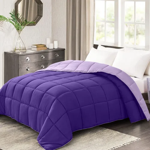 Vista 10 de Homelike Moment Edredón tamaño king - Inserto de edredón beige, alternativa al plumón, edredón ligero para cama king, ropa de cama ligera