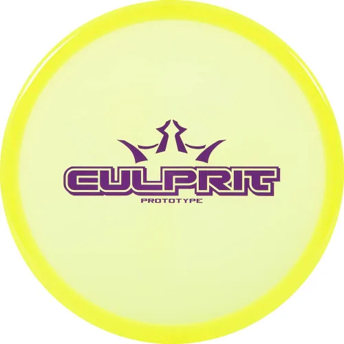 Vista 3 de Dynamic Discs Disco de golf de gama media Lucid Ice Culprit de edición limitada [los colores variarán]