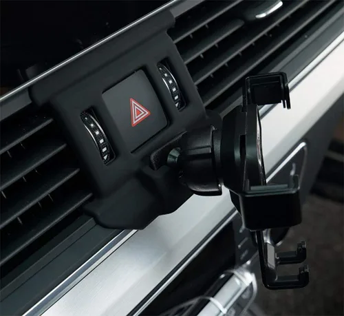 Vista 2 de BEERTE Soporte de teléfono compatible con Audi Q5 2018-2024 Audi SQ5 2018-2024 2018-2024 con ventilación de aire ajustable para salpicadero