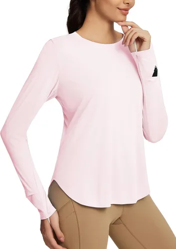 Vista 86 de BALEAF - Camisetas de sol de manga larga para mujer, con FPU 50+, para senderismo, ligeras, de secado rápido, protección contra rayos ultravioleta