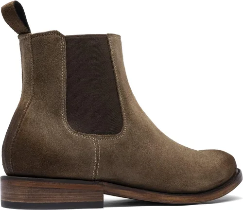 Vista 3 de Mezcalero Botas Chelsea de gamuza para hombre - Matt