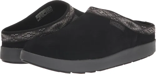 Vista 7 de KEEN Pantuflas Elle de gamuza cómodas y duraderas para interiores y exteriores para mujer