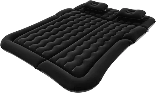 Vista 10 de Colchón inflable SUV colchón colchón colchón con almohadas para acampar Gris