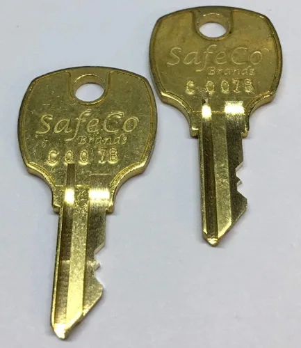 Vista 3 de SafeCo - Caja de seguridad para llaves, serie C051B Thru C175B, 2 llaves