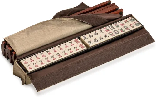 Vista 2 de Yellow Mountain Imports Juego de fundas blandas para American Mahjong, Mojave (solo funda)