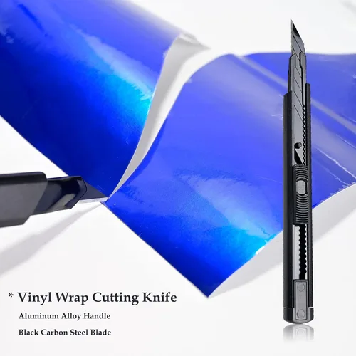 Vista 9 de NEWISHTOOL Aplicación de película para ventana de vehículo, kit de herramientas de tintado de automóvil, herramientas de envoltura de vinilo