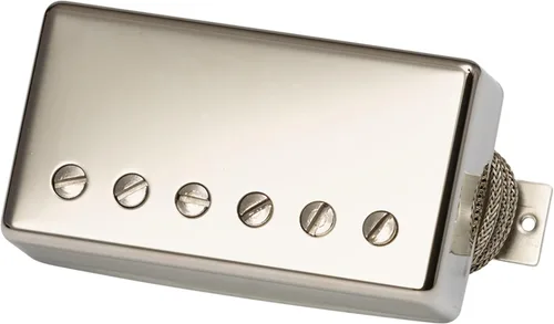Vista 5 de Gibson T-Type Rhythm Humbucker Pickup, doble negro con cubierta de níquel