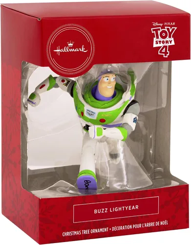 Vista 3 de Hallmark Adornos de Navidad, Disney/Pixar Toy Story Buzz Lightyear Ornamento