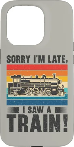 Vista 14 de Funda para iPhone 13 Pro Max Train Railroad Locomotora de tren de vapor para motor Trainspotting