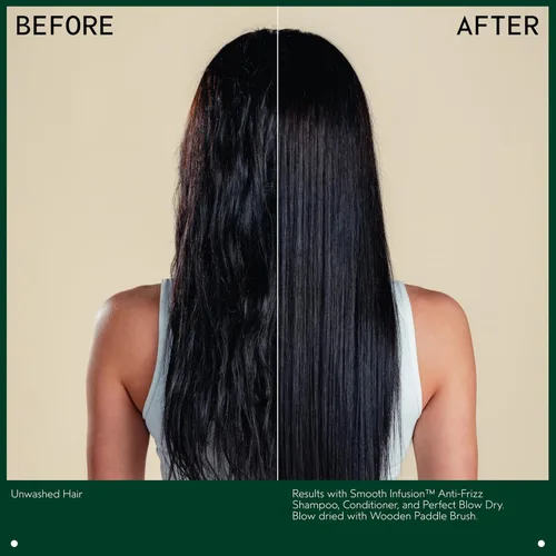 Vista 4 de Aveda Smooth Infusion Perfect Blow Dry Blowout Spray for Sleek, Straight Hair 72 Hours of Anti-Frizz Protection Silicone Free 95% Naturally