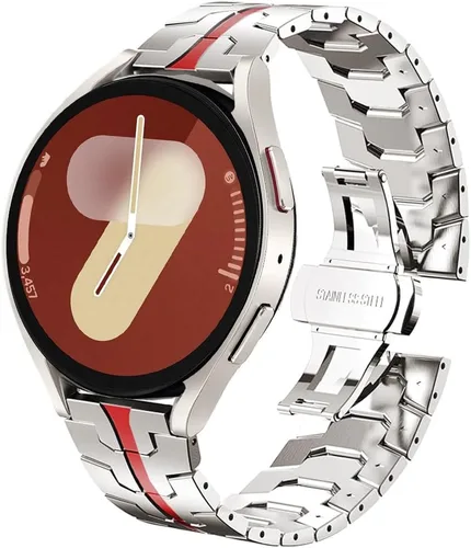 Vista 46 de DEALELE Correas compatibles con Samsung Galaxy Watch 7 / FE / 6/6 Classic / 5/5 Pro / 4/4 Classic/Galaxy 3 de 1.614 pulgadas, 0.787 pulgadas correa