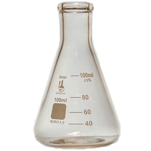 Vista 15 de Karter Scientific - Matraz Erlenmeyer de boca estrecha de 1000 ml, vidrio borosilicato 3.3, 213G22 (Individual) 3.3 vidrio de borosilicato, boca