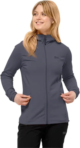 Vista 6 de Jack Wolfskin Sudadera con capucha Baiselberg Fz W para mujer Azul Coral