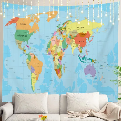 Vista 100 de Shrahala Tapiz de pared de hojas de arce otoñal, hojas rojas llameantes, fondo negro, tapiz grande para colgar en la pared, tapiz decorativo