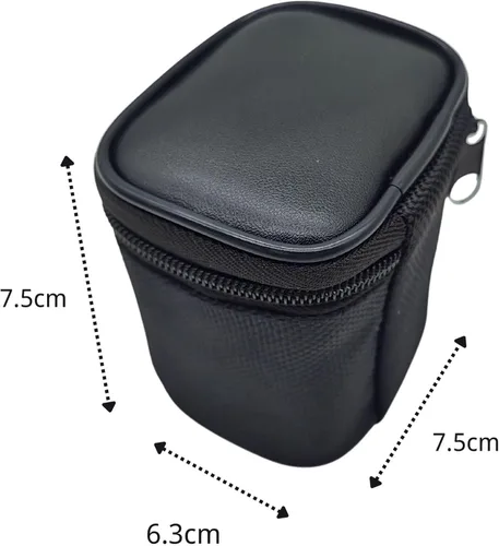 Vista 2 de Paquete de 2 adaptadores de viaje universales de repuesto, bolsa de almacenamiento para adaptador de corriente internacional en todo el mundo