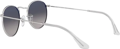 Vista 5 de Ray-Ban Gafas de sol polarizadas redondas plateadas y azules plateado