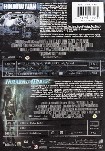 Vista 2 de Hollow Man Hollow Man 2 (Double Feature)