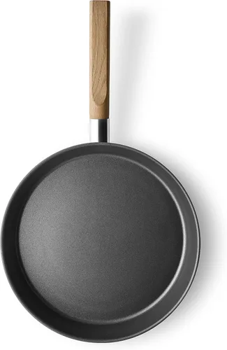 Vista 2 de Eva Solo Sartén de acero inoxidable de 8 pulgadas con estufa de inducción, antiadherente, apta para horno