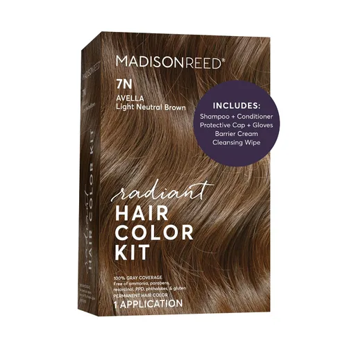 Vista 87 de Madison Reed - Kit de tinte radiante para el cabello, tinte permanente para el cabello, 100 % cobertura de canas, sin amoníaco, negro Parma 2.5NNN