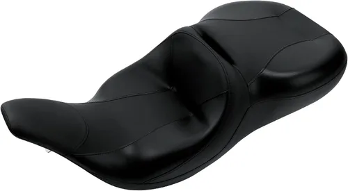 Vista 8 de TCT-MOTORPARTS Almohada de Asiento para Conductor y Pasajero Negro Compatible con Harley Touring Electra Glide Ultra Classic Standard FLHTC 1997-2007