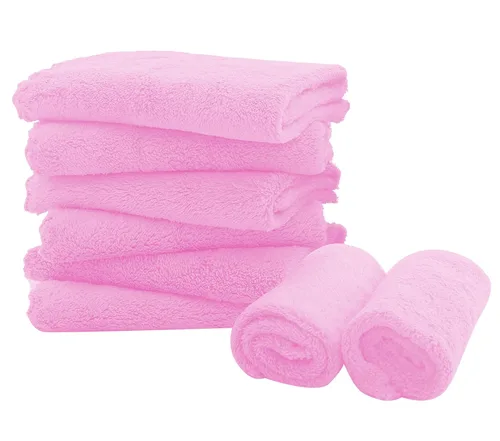 Vista 29 de Paquete de 8 paños grandes para eructos para bebé, 20 x 10 pulgadas, paños para eructos ultra absorbentes, paños de mano, toalla para recién nacido