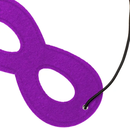 Vista 32 de Máscaras de ojos de superhéroes para niños Negro