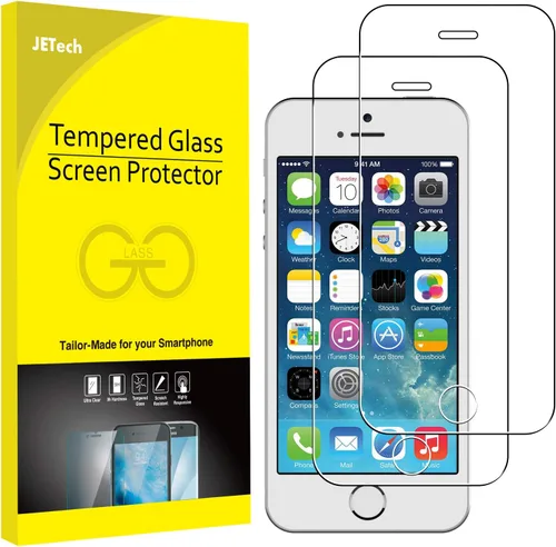 Vista 14 de JETech - Protector de pantalla para iPhone 6 Plus y iPhone 6s Plus, 5.5 pulgadas, película de vidrio templado, 2
